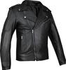 Kaedear Motorcycle Leather Rider Sheepskin Leather with Jacket, Men's Double-Breasted Jacket, Windproof, Protectors, KDR-RC-J3 (JP, Alphabet, XL,