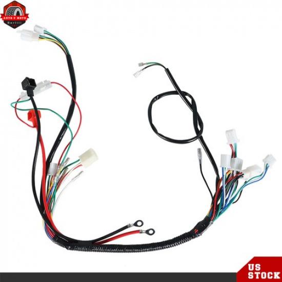 Electric Wiring Harness Fit For GoKart Taotao 50 70 90 110 125CC