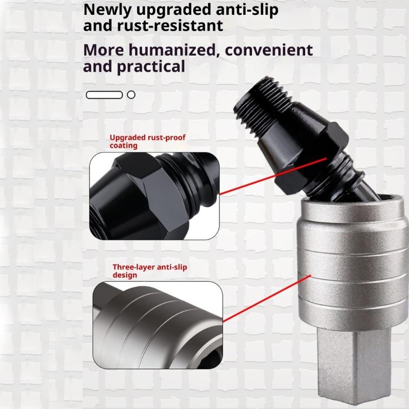 Quick Changing Water Drill Bit Adapters Stable Clamping Design High Strengthes Alloy Steel For Accuracy Drilling