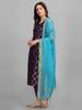Designer indian pakistanez Kurta Pant Dupatta Set Bollywood Top Tunica Kurti Salwar Kameez