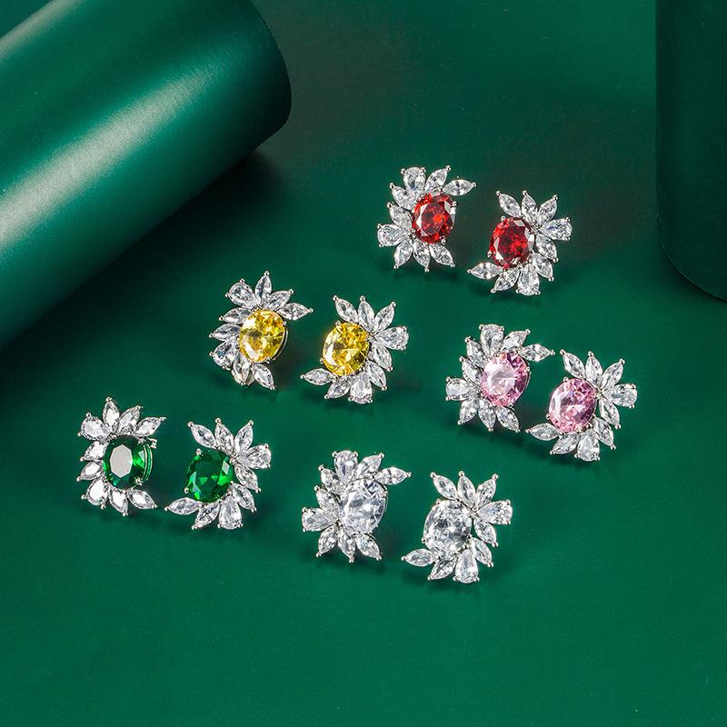Sace Gems Earrings Drop Earrings for Women Wedding Party Gifts