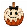 Halloween Gifts for Friends Wooden Ornaments, Retro Desktop Decorations Home Table Tiered Decorative Props Photography Tray Decor, Rustic
