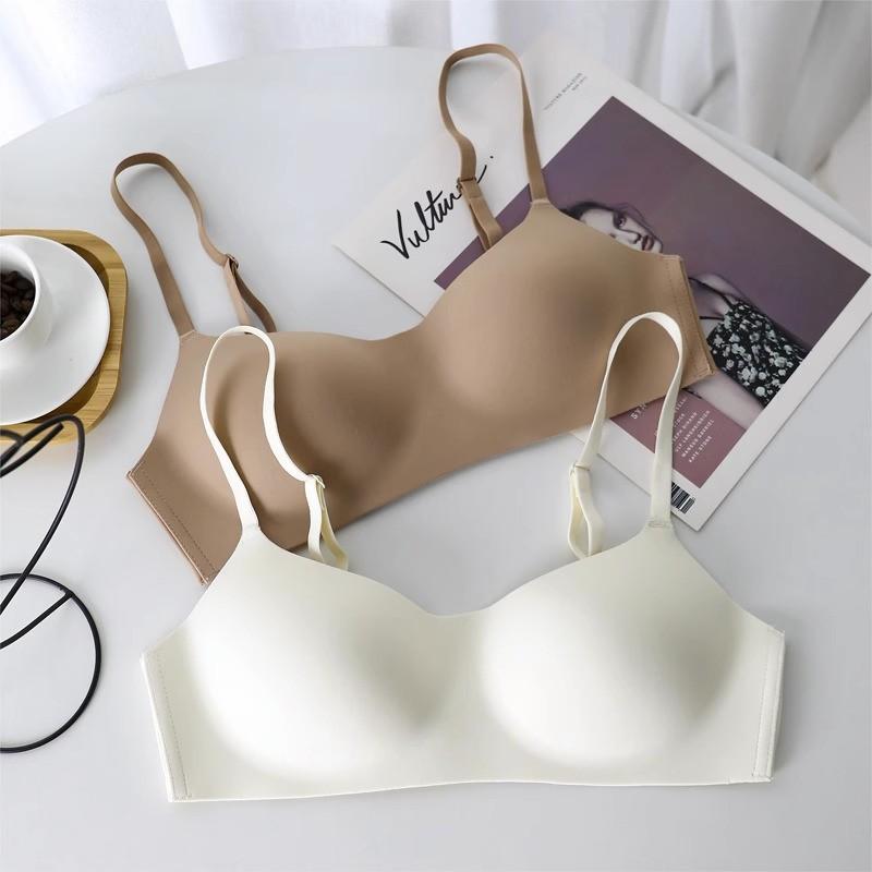 Seamless Smooth Camisole Bra: Lightweight, Supportive, Underwire-Free, Small Chest Gathering