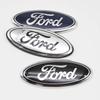 Nowa Naklejka Samochodowa 2026 1 szt. 17,5 cm Emblemat Przód Tył Samochodu Odznaka Bagażnik Maska Naklejka Dekoracyjna Do Ford Edge Escape Fiesta Transit Ranger