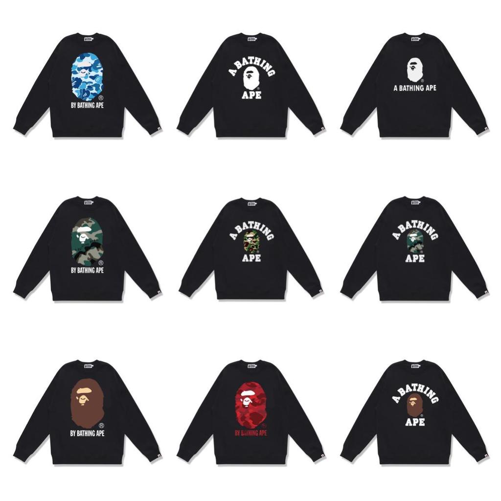 Herrtröja med lång ärm, boktryck och frotté - Höst/Vinter Casual Pullover Trendig Topp