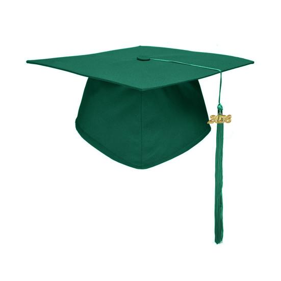 Graduation Cap with Tassels Elastic Closure Adjustable Fit Sturdy Board Ceremony Party Bachelor Hat Celebration Decor