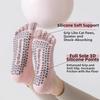 Non-Slip Five-toe Socks Cotton Floor Toe Socks Indoor Socks Women's Short Yoga Socks  Gym