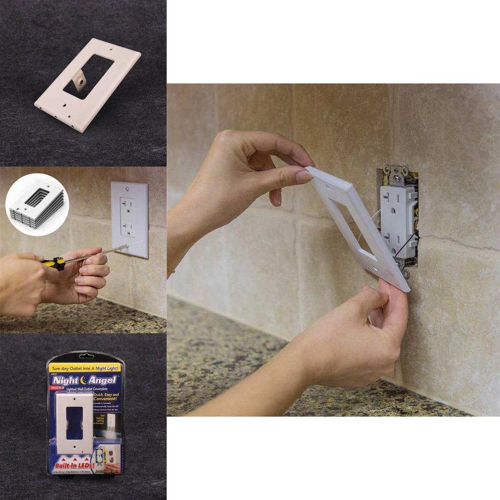 Modern Geometric Small Night Light With Touch Sensing For Home Bedroom Decor