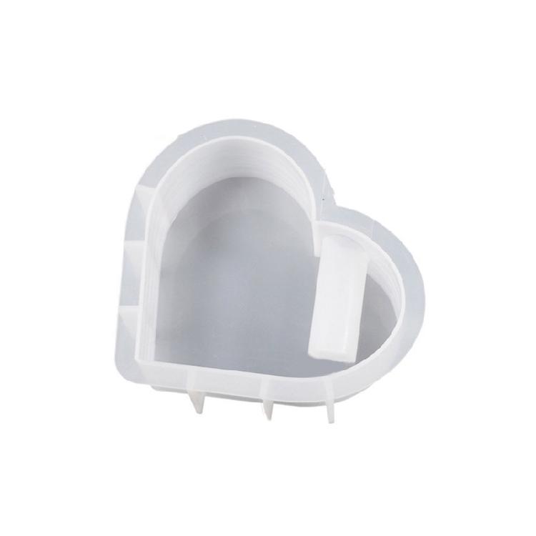 Test Tube Vase Silicone Mold Heart Shaped Flower Pots Hydroponic Plant Molds DIY