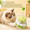 Spring Toy Interactive Cat Toy Plastic Tumbler Cat Toy Cat Turntable Toy  Boredom Relief Activity
