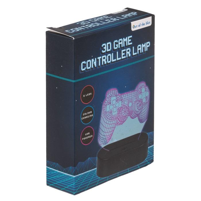 Lampka led pad do gier 3d dla gracza dotykowa zmieniające kolory nocna