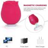 USB Rose Vibrator Vagina Clitoris Sucker