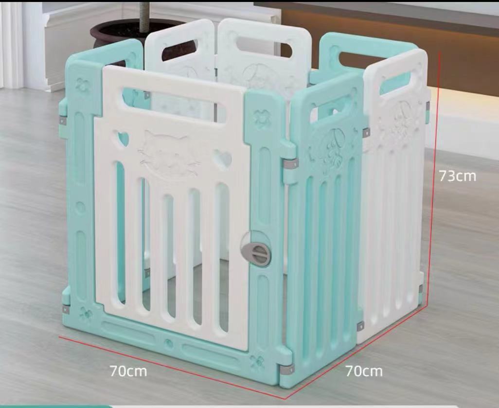 Plastic Pet Playpen Fence for Dogs Small Medium Large Breeds Indoor Eco Friendly Blow Molded Dog Kennel Cage