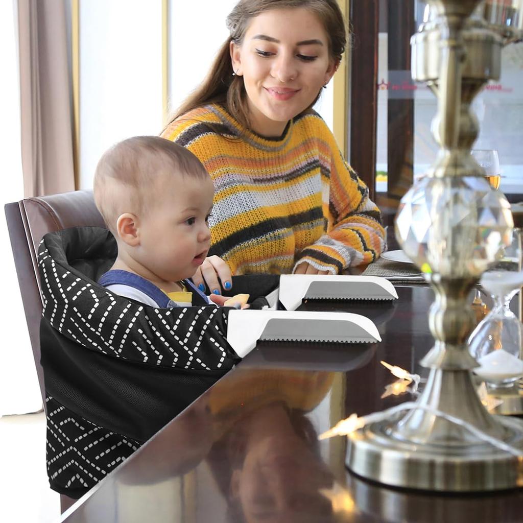 MTWML Hook High Portable Baby High Chair That Can Be Fixed To the Quick Table High Chair for Babies and Baby Seat for Table and Travel Counter Chair,