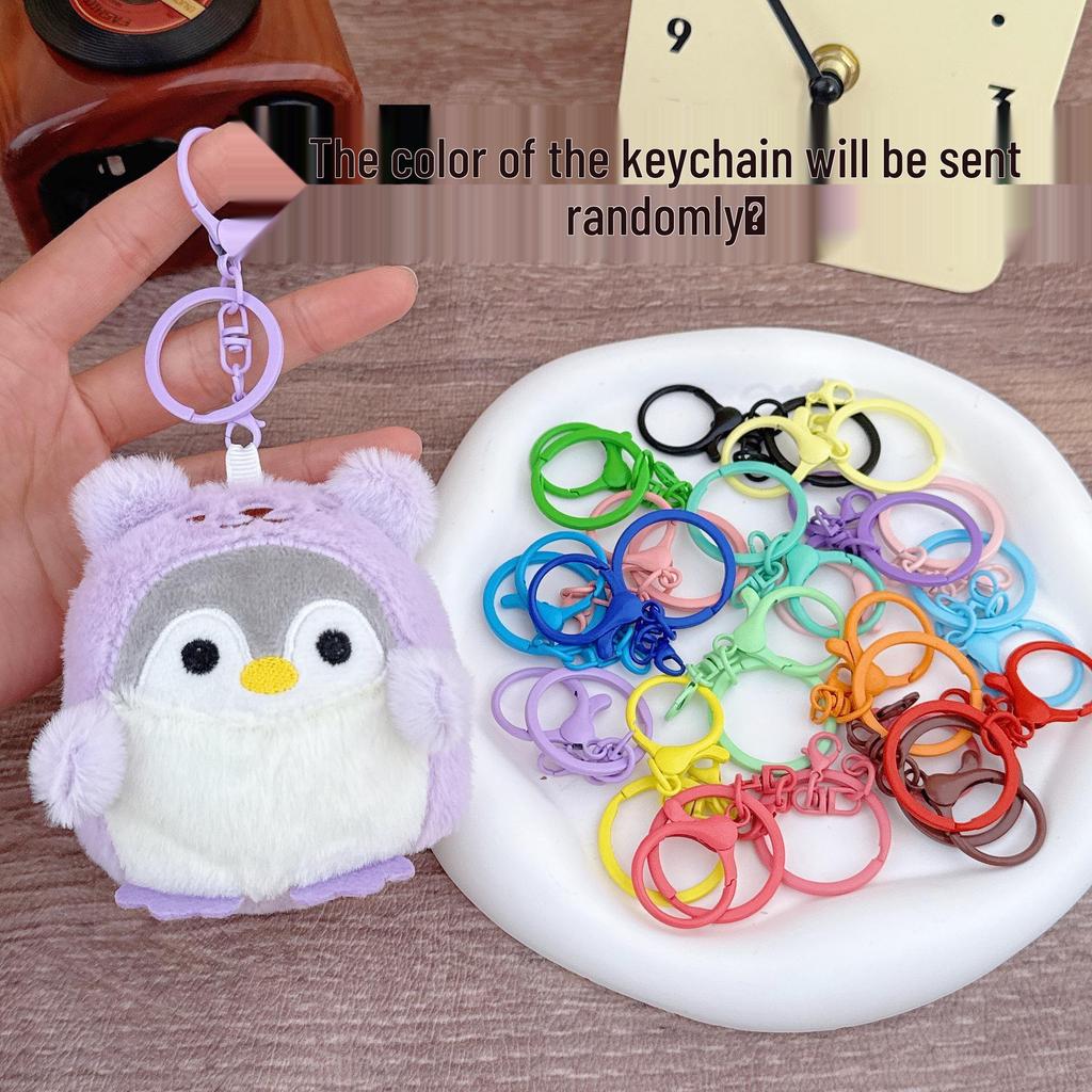 Cute Penguin Plush Keychain - Soft Stuffed Animal Pendant for Wedding Gifts or Toss.