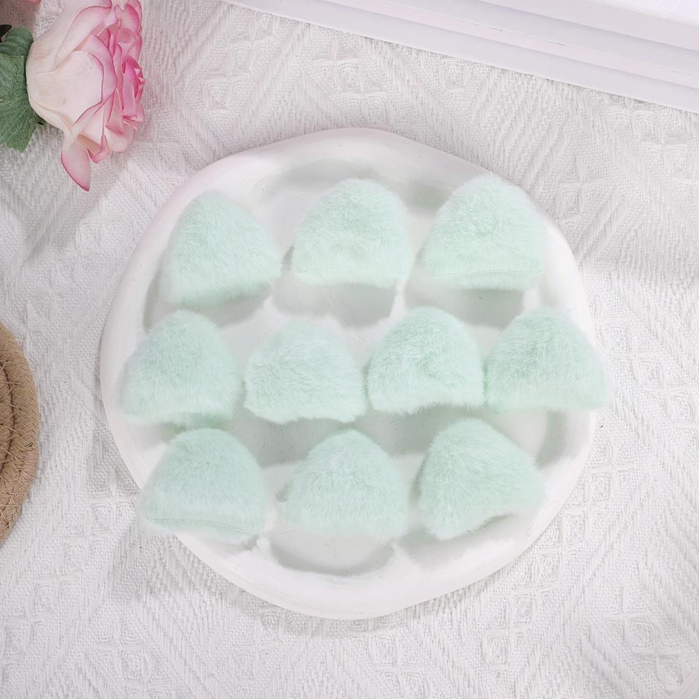 Cute Plush Materials Card Cover Decoration Accessories 10PCS Home Decor Gift Packaging Decoration DIY Ear Accessories Handmade
