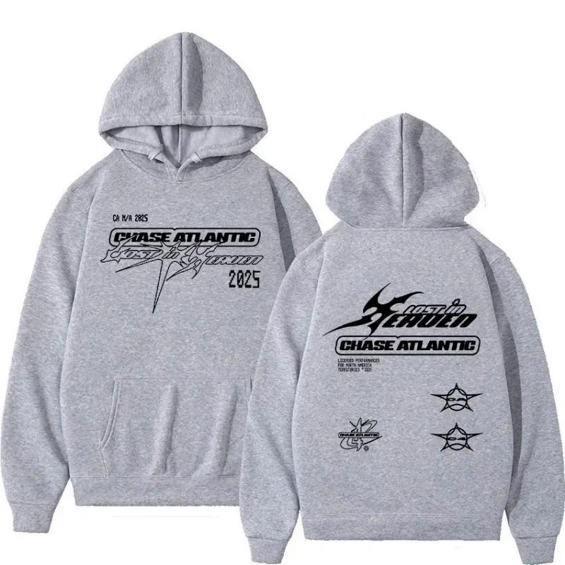 Chase Atlantic Lost In Europe and the UK Tour Album Men's Hoodie and Hoodie Harajuku Fashion High-quality Casual Hoodie