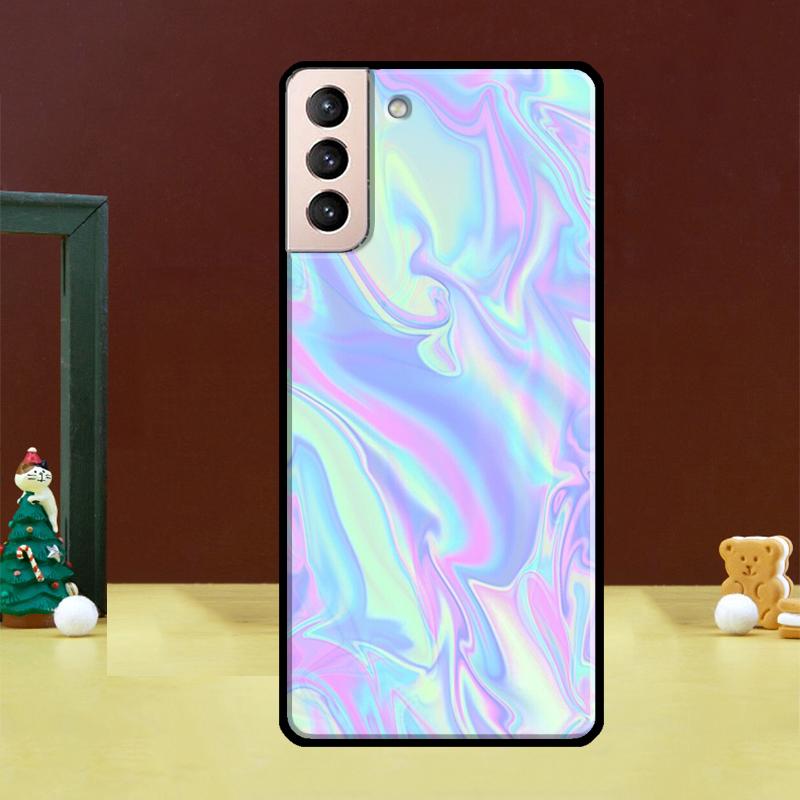 

Голографический радужный чехол для Samsung Galaxy S23 S22 Ultra S21 Ultra S21 FE S9 S10 Note 10 Plus S20 FE Задняя крышка Galaxy S9