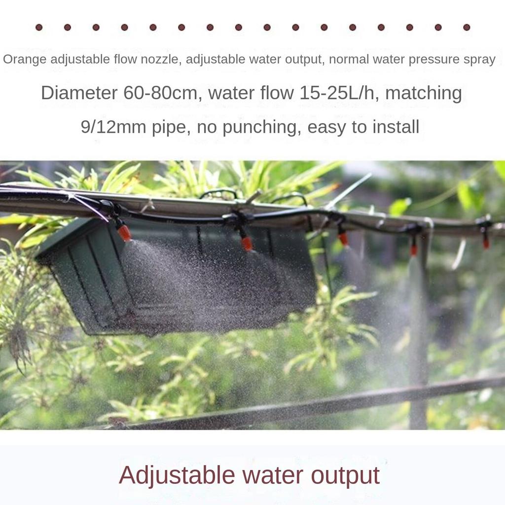 Dysze rozpylające, automatyczne podlewanie kwiatów Spray do nawadniania szklarni rolniczych, obudowa placu budowy System usuwania pyłu chłodzącego