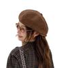 Autumn and winter Internet celebrity hat casual face small versatile octagonal beret new octagonal hat literary retro Japan and Korea