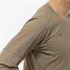 Soft Dry Training Size M Men's T-Shirt (Long Sleeve), Moisture-Wicking, Quick-Drying, Camel, (32MAB029)