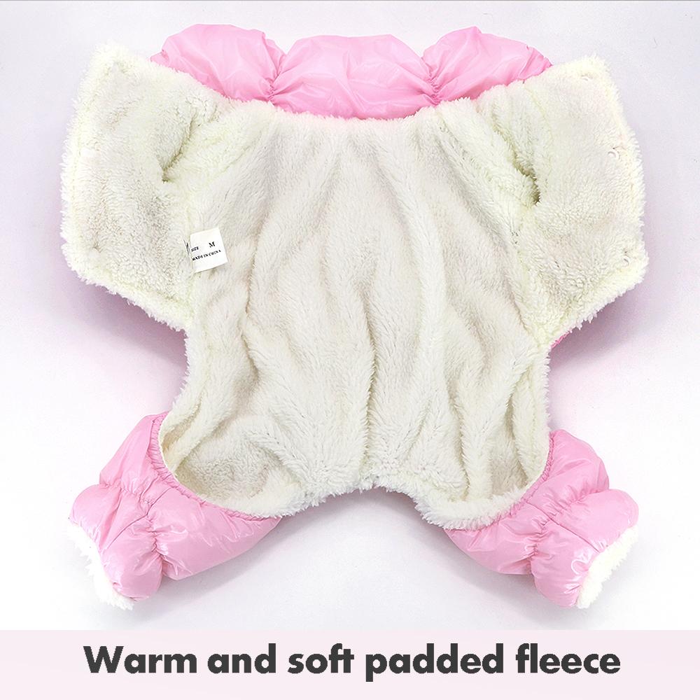 Waterproof Dog Clothes Coat WarmDog Jacket Pet Winter Clothing Jumpsuit Overalls for Small Medium Dogs French Bulldog XS-2XL