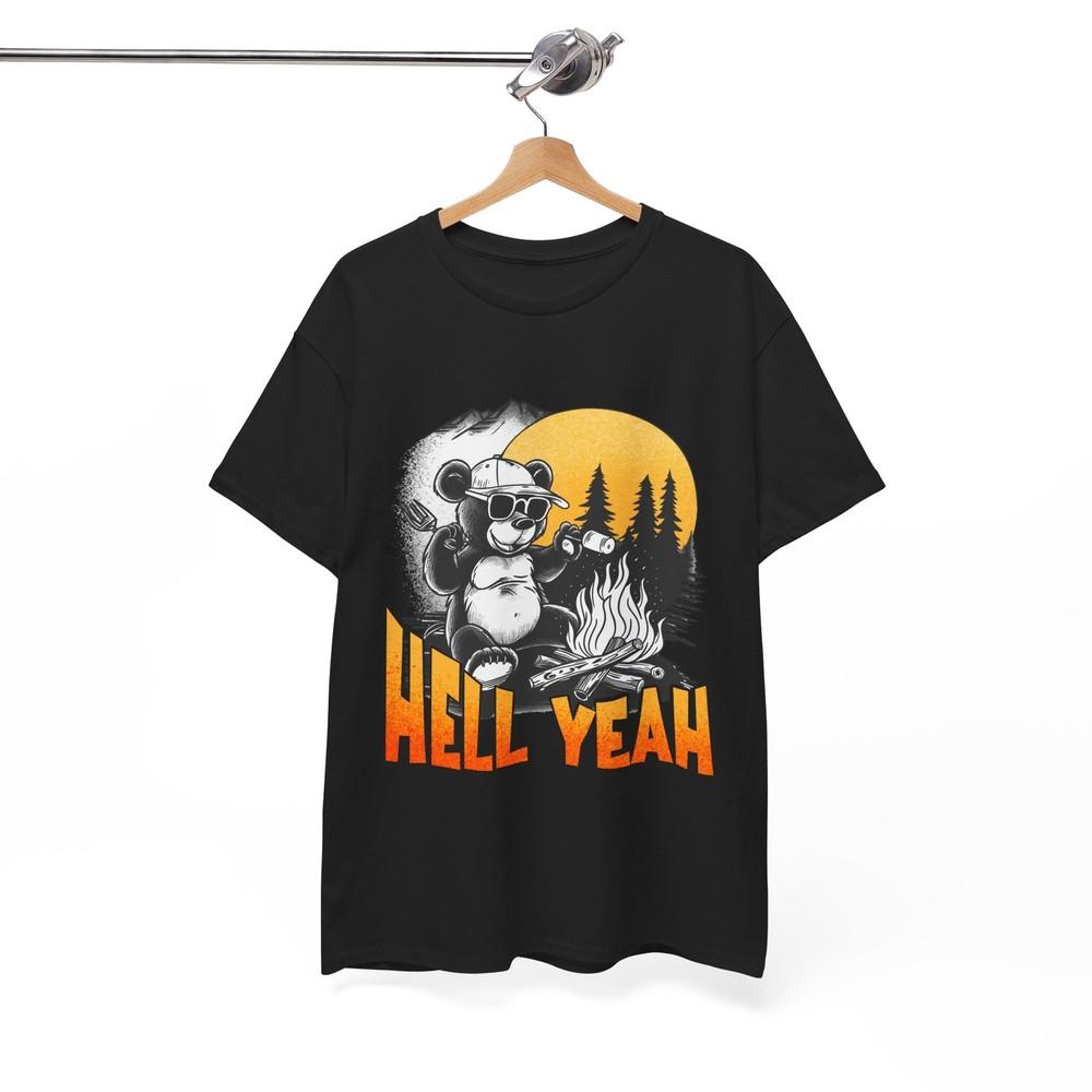 Hell Yeah T-Shirt - Clever Witty Tee for Pun Lovers Wordplay Fans