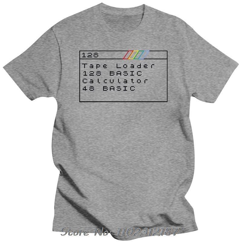 Funny Printed T Shirt Zx Spectrum 80S Computer Retro Geek Birthday Gift T-shirt Men Cotton Custom Unisex Tops Tees Streetwear