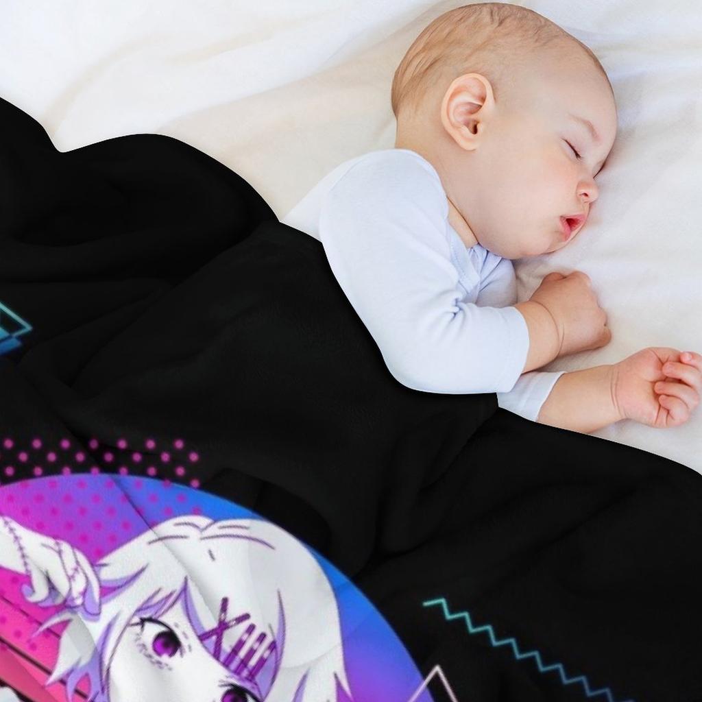 Juuzou Suzuya - Retro Art Throw Blanket Decorative Beds Manga Quilt Valentine Gift Ideas Blankets
