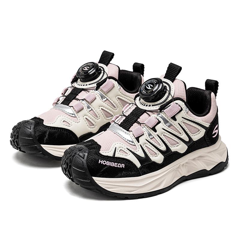 

HOBIBEAR Boys Versatile Spring Sports Shoes with Rotary Button 28 фіолетовий