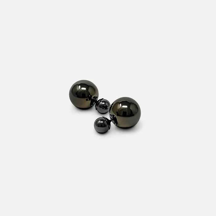 DISCO BALL EARRING BLACK