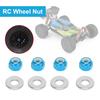 Wheel Hex Lock Nut Fit for Wltoys 1 14 144001 RC Car Upgrade AccessoryBlue A949 49R