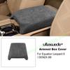 ABS Suede Center Console Armrest Box Protective Cover Trim For Equation Leopard 8 Car Interior Accessories