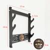 Chinese Flute Rack Tabletop Display Stand Lightweight Samurai Holder Support for