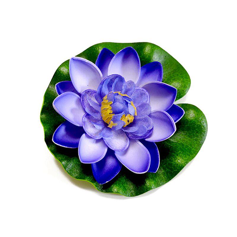 

Имитация лилии Искусственный цветок Бассейн Украшение аквариума Имитация цветка Водяная лилия Искусственная лилия