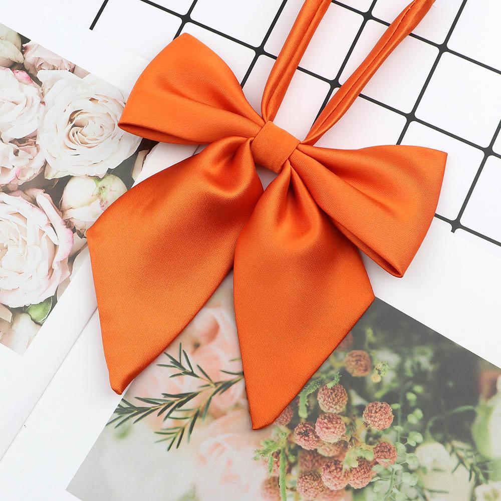 Perfect Match Colorful Women‘S Shirts Bowtie Ladies Girl School Wedding Party Bowknot Pink Bule Black Classic Butterfly Knot Suits Accessories