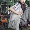Adidas Cotton Tote Bag, Shopping Bag, Handbag, Shoulder Bag Regular Unisex White Adidas GH1475