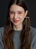 Love Me Monster Great Pearl Ribbon Earrings (L233Mer040)