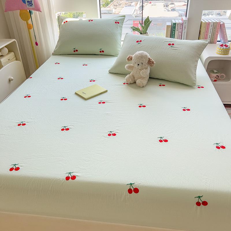 New Style Bed Sheet Single Piece Dormitory All-inclusive Non-slip Bed Sheet Bed Cover Bedroom Bed Mattress Protector