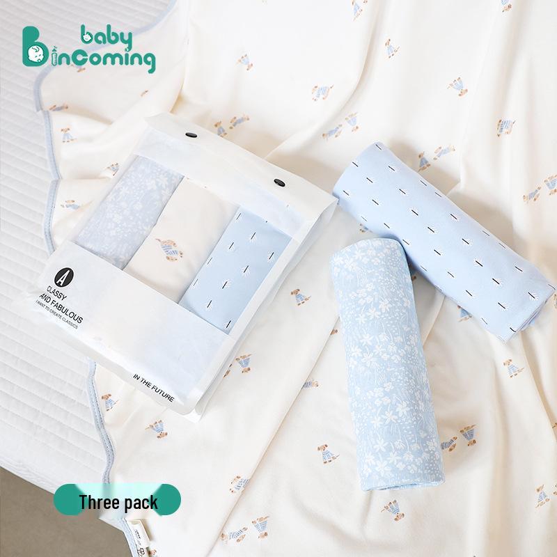 Pure Cotton Class A Newborn Swaddle - Soft, Breathable Baby Wrap 90x90 cm
