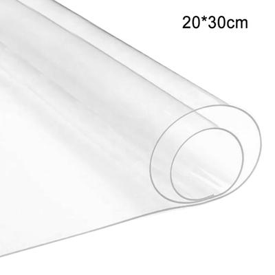 Langlebige transparente PVC-Folie Tasche Handtasche Schreibtischunterlage Regenschirm DIY Stoffmaterial