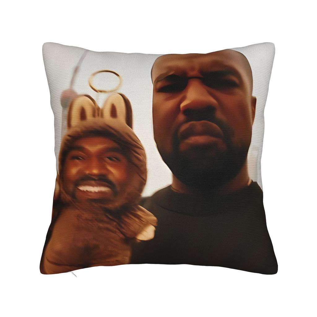 Kanye Meme Pillow Case Comfy Pillow Cover Funny Pillowcases For Sofa Couch Bed Living Room
