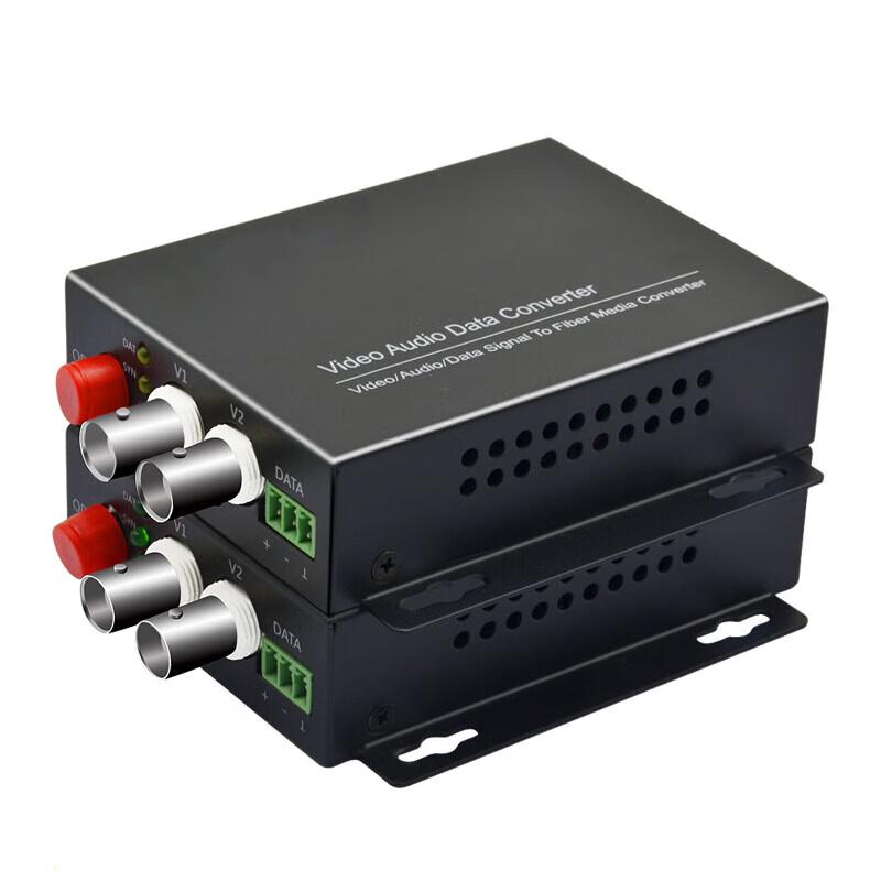 SHOCHAN QS-GS13P 2-Channel HD Video Fiber Optic Transceiver