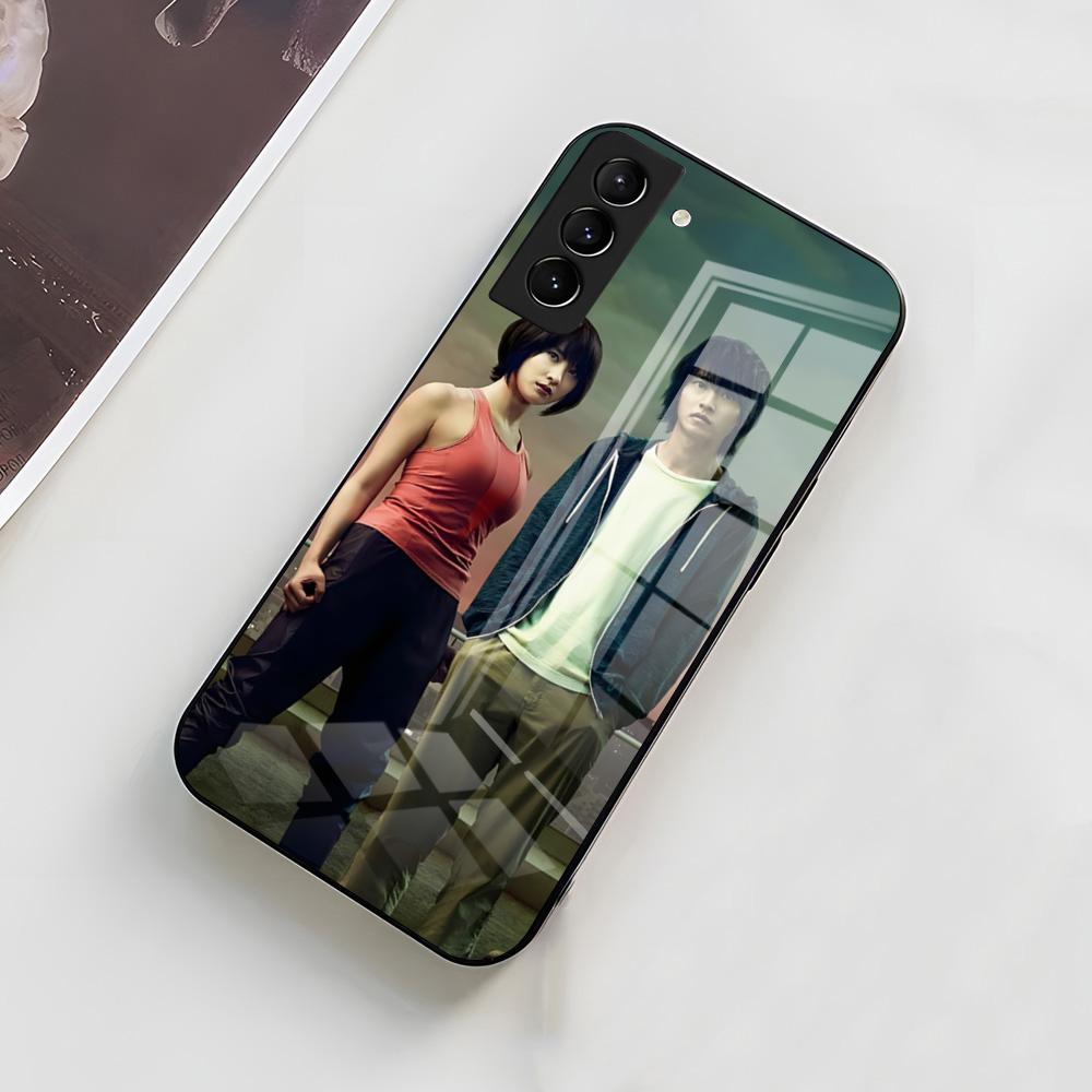 

Горячий ТВ Алис I-In B-Borderland Чехол для телефона Samsung A56 A36 A26 A16 A15 A25 A35 A55 A14 A34 A24 A54 Стеклянный чехол Samsung A14
