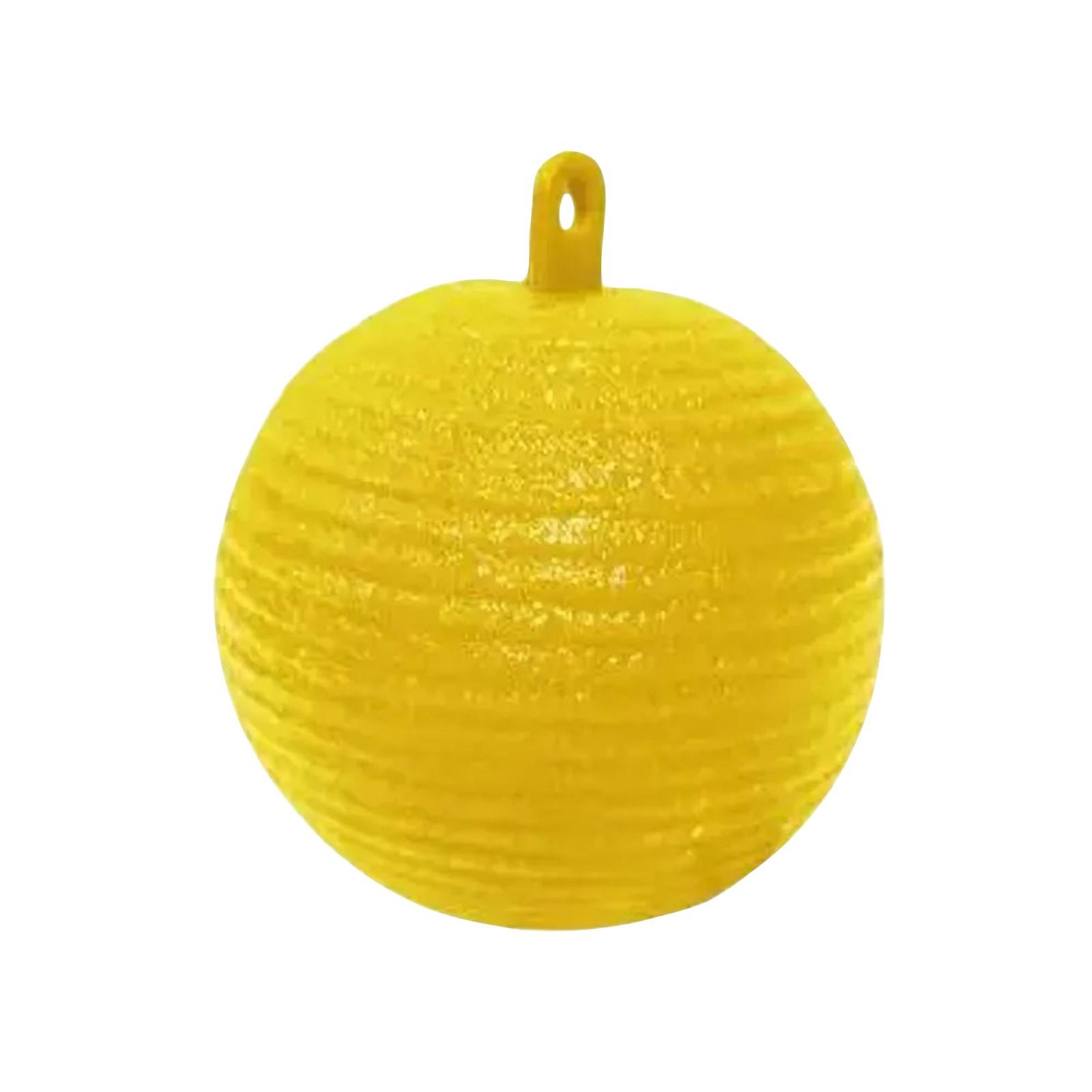 Fruit Tree Citrus Sticky Trap Ball 6 Pack Pest Control Hanging Spherical Insect Trap for Garden Orchard Fly Catcher One Size жёлтый