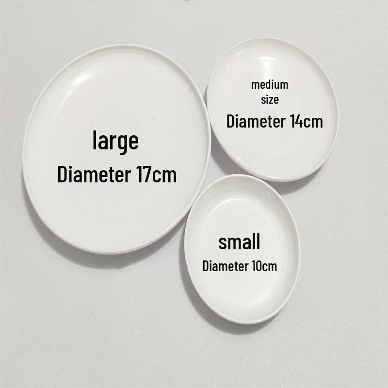 

Thickened Imitation Porcelain Plastic Palette for Acrylic, Watercolor, Gouache Paints & Calligraphy Practice