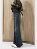 New 2025 High-Waist Plus Size Slimming Wide-Leg Jeans for Pear-Shaped Women