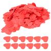 2 Bags 60g 2.5cm Red HeartShaped Confetti Wedding Party Valentine"s Day Confetti Decoration