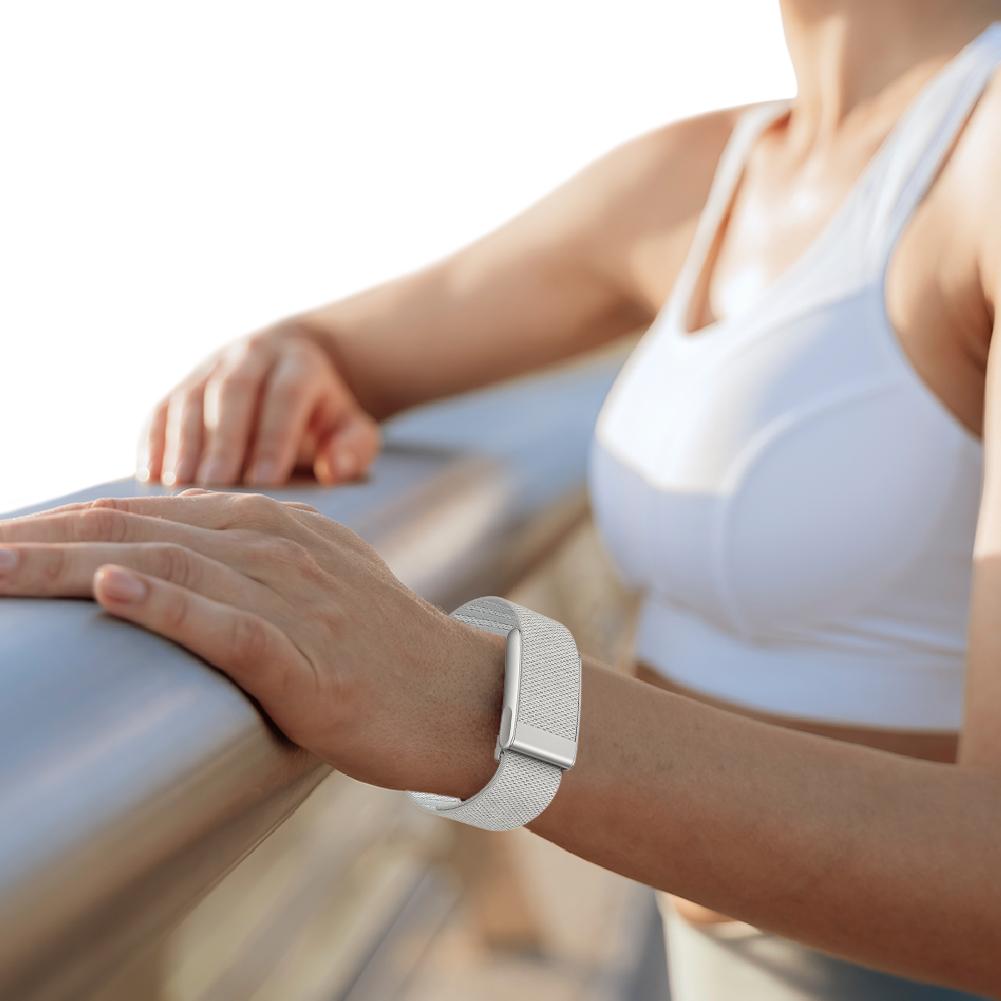 Nylon Uhrenarmband Verschleißfest Verstellbares Nylonband Atmungsaktives Nylon Armband für WHOOP 5.0/MG SportFlex Zubehör