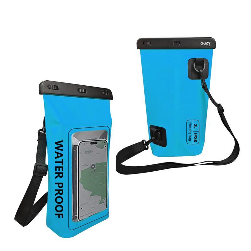 Wodoodporna torba na telefon z ekranem dotykowym, na zewnątrz, 2L (2-Pack)